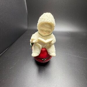 Department 56 Snowbabies My Best Teacher Sentiment Trinket Box